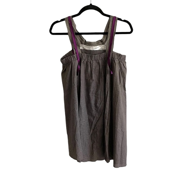 XDS XDERISHOW by Group Sanfa Grey Sleeveless Cotton Tank Top S - Picture 5 of 6